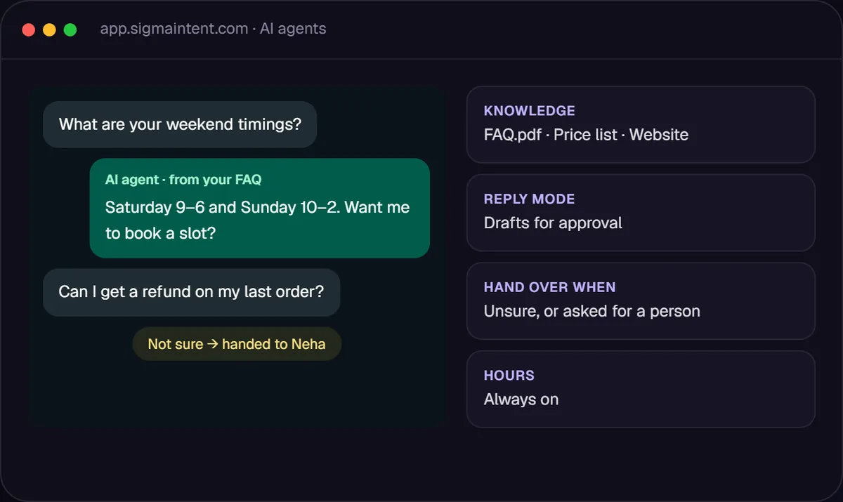 Growth OS: an AI agent